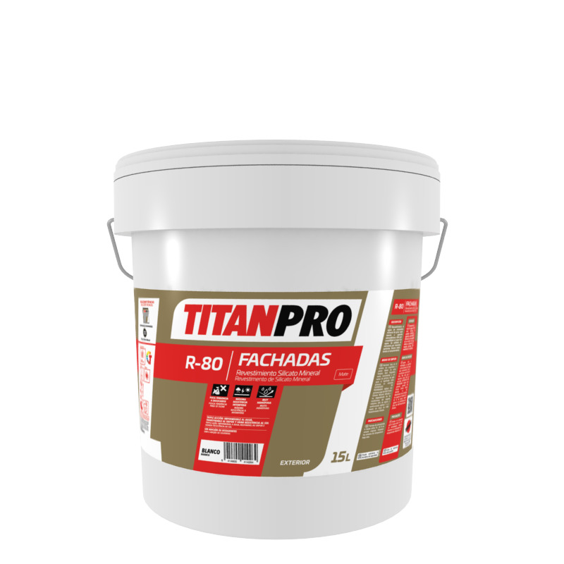 Acabado silicato Titanpro R-80