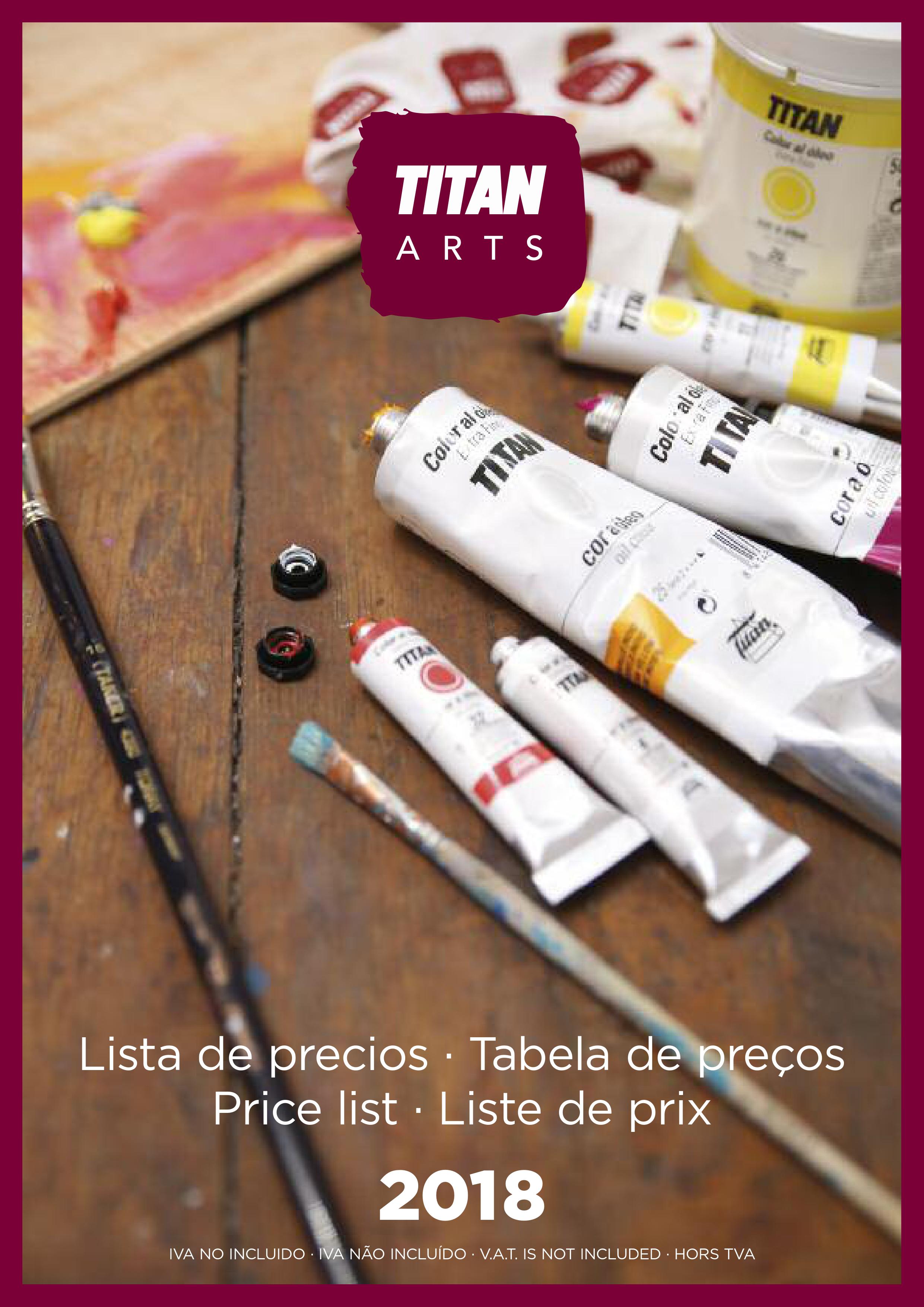 Tarifa Titan bellas artes 2018