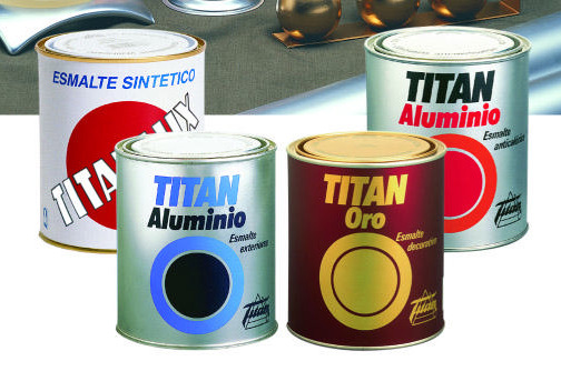 Colores Titan aluminio