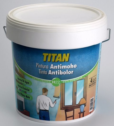 Pintura antimoho H22 de Titan antihunedad - Mejor precio online