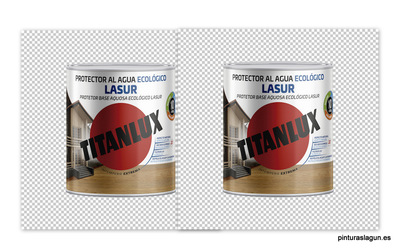 Carta colores protector lasur Titanlux ecologico al agua
