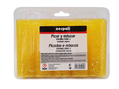 Recambio mini rodillo espuma poro 3