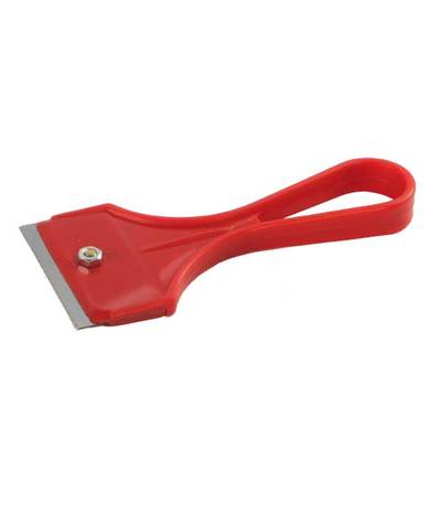 Rasca vidrio plástico