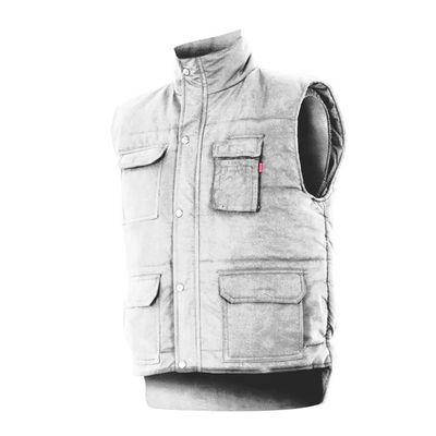 Chaleco acolchado blanco Chaleco acolchado blanco