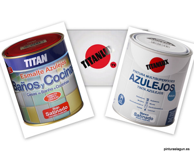 Pintura para azulejos Titanlux, como pintar los azulejos de un baño