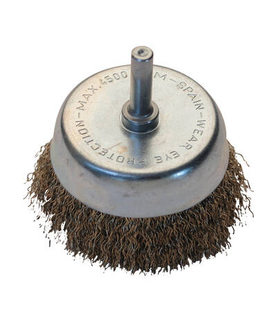 Cepillo alambre taza