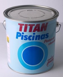Piscinas clorocaucho Titan