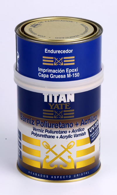 Barniz poliuretano+acrilico Titan yate satinado