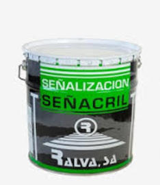Pintura señalización Señacril
