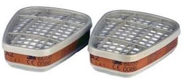Filtro mascarilla 3M 6055 A2 Filtro mascarilla 3M 6055 A2