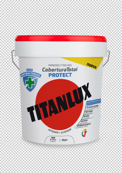 Plastico Titanlux Cobertura Total Protect Antibacterias