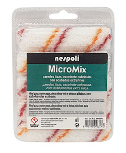 Recambio mini rodillo Micromix paredes