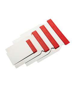 Espatulas carrocero inoxidable set 4 unidades