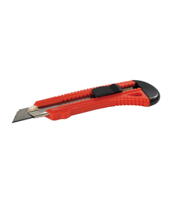 Cutter plástico con refuerzo hoja 18mm