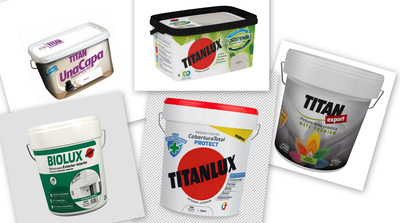 Linea pinturas plasticas